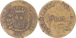 World Coins - token, France, Ville de Grenoble, association alimentaire, PAIN, 1850,