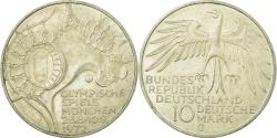 World Coins - Coin, GERMANY - FEDERAL REPUBLIC, 10 Mark, 1972, Karlsruhe, , Silver