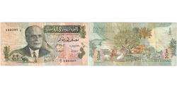 World Coins - Tunisia, 1/2 Dinar, 1973-10-15, VF(30-35)