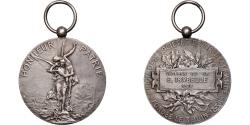 World Coins - France, Medal, Union Nationale des Sociétés de Tir de France, 1878, Silver