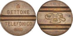 World Coins - Italy, Token, Gettone Telefonico, , Copper