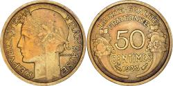 World Coins - Coin, France, Morlon, 50 Centimes, 1933, Paris, , Aluminum-Bronze