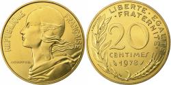 World Coins - France, 20 Centimes, Marianne, 1978, Paris, Aluminum-Bronze,