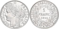 World Coins - France, Franc, Cérès, 1895, Paris, Silver, , KM:822.1