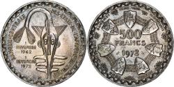 World Coins - West African States, 500 Francs, 1972, Silver, , KM:7