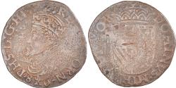 World Coins - Coin, Spanish Netherlands, Philippe II, Liard, 1586, Tournai, , Copper