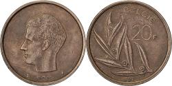 World Coins - Belgium, 20 Francs, 20 Frank, 1980, Nickel-Bronze, , KM:160