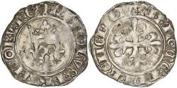 World Coins - Coin, France, Charles VI, Florette, Paris, , Billon, Duplessy:387A