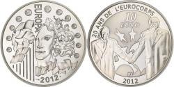 World Coins - France, 10 Euro, Monnaie de Paris, Proof, 2012, Paris, Silver,