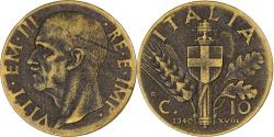 World Coins - Coin, Italy, 10 Centesimi, 1940