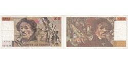 World Coins - France, 100 Francs, Delacroix, S.153, VF(30-35)