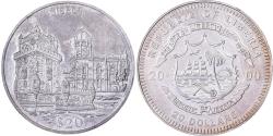 World Coins - Liberia, 20 Dollars, 2000, Lisbon, Silver,