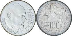 World Coins - France, Emile Zola Germinal, 100 Francs, 1985, Paris, , Silver