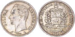 World Coins - Coin, Venezuela, Bolivar, 1965, , Silver, KM:37a