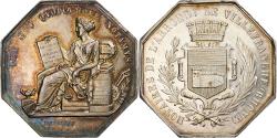 World Coins - France, Token, Notaires de l'Arrondissement de Villefranche, Rhône, Silver