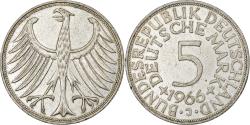 World Coins - Federal Republic of Germany, 5 Mark, 1966, Hamburg, Silver,