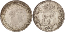 World Coins - ITALIAN STATES, NAPLES, Ferdinando II, 5 Grana, 1838, , Silver, KM:326