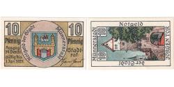World Coins - Germany, Münnerstadt, 10 Pfennig, tour, 1920, 1920-12-24, UNC(65-70)
