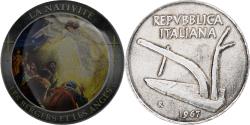 World Coins - France, Token, La Nativité, Les Bergers et les Anges, Aluminium,