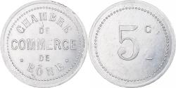 World Coins - France, Chambre de commerce de Bône, 5 Centimes, 1915, Paris, , Aluminum