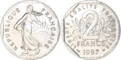 World Coins - Coin, France, Semeuse, 2 Francs, 1997, , Nickel, KM:942.1, Gadoury:547