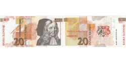 World Coins - Slovenia, 20 Tolarjev, 1992-01-15, UNC(65-70)