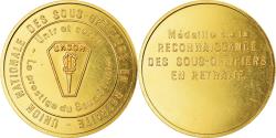World Coins - France, Medal, Reconnaissance des Sous-Officiers en Retraite, , Gilt