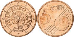 World Coins - Austria, 5 Euro Cent, 2002, Vienna, Copper Plated Steel, , KM:3084