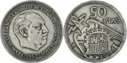 World Coins - Coin, Spain, 50 Pesetas, 1958