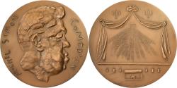 World Coins - France, Medal, Michel Simon, Comédien, 1966, Bronze,