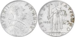 World Coins - Vatican, Pius XII, 5 Lire, 1953, Roma, Aluminum,