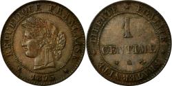 World Coins - Coin, France, Cérès, Centime, 1875, Bordeaux, , Bronze, Gadoury:88