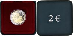 World Coins - Belgium, 2 Euro, Croix Rouge, 2014, Royal Belgium Mint, BE,