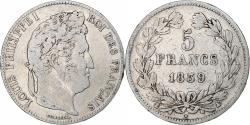 World Coins - Coin, France, Louis-Philippe, 5 Francs, 1839, Paris, , Silver