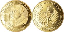 World Coins - Germany, Medal, 200 Jahre Brandenburger Tor, Friedrich Wilhelm II, History