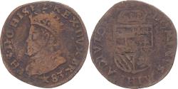 World Coins - Coin, Spanish Netherlands, Philip II, Liard, 1583, Maastricht, , Copper