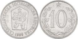 World Coins - Coin, Czechoslovakia, 10 Haleru, 1969, , Aluminum, KM:49.1