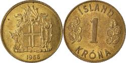 World Coins - Coin, Iceland, Krona, 1966