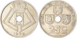 World Coins - Coin, Belgium, 25 Centimes, 1938