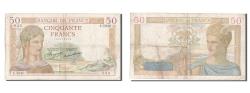 World Coins - Banknote, France, 50 Francs, 50 F 1934-1940 ''Cérès'', 1937, 1937-03-25
