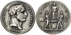 World Coins - France, Medal, First French Empire, Politics, Society, War, , Silver