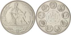 World Coins - France, Medal, European coinage test, 1 ecu, History, 1980, , Nickel