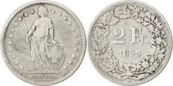 World Coins - Coin, Switzerland, 2 Francs, 1875, , Silver, KM:21
