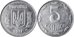 World Coins - Coin, Ukraine, 5 Kopiyok, 2011