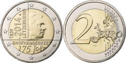 World Coins - Luxembourg, 2 Euro, 175th Anniversary - Independence of Luxemburg, 2014