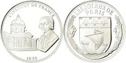 World Coins - France, Medal, Les Joyaux de Paris, L'Institut de France, , Silver
