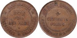 World Coins - France, Paris, Jeton Prime, Aux Buttes Chaumont, , Copper