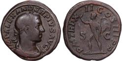 Ancient Coins - Roman Empire, Severus Alexander, Sestertius, 233, Rome, Bronze,
