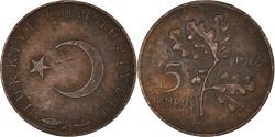 World Coins - Coin, Turkey, 5 Kurus, 1969