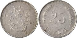 World Coins - Coin, Finland, 25 Penniä, 1921
